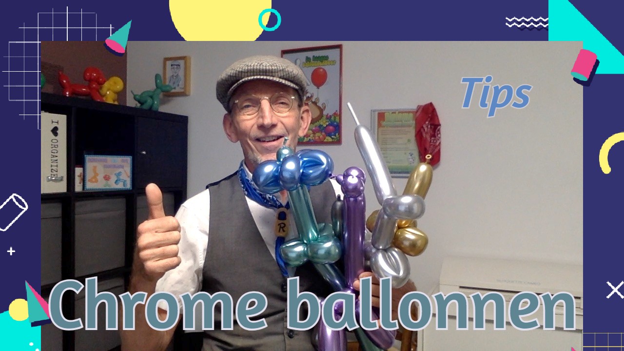 voorspelling Officier klei Chrome ballonnen, wat kun je ermee - Ballonnenhondje